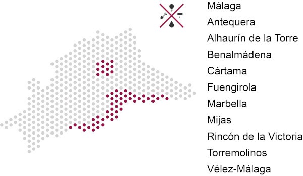 localidades de trabajo Multiservicio Malaga