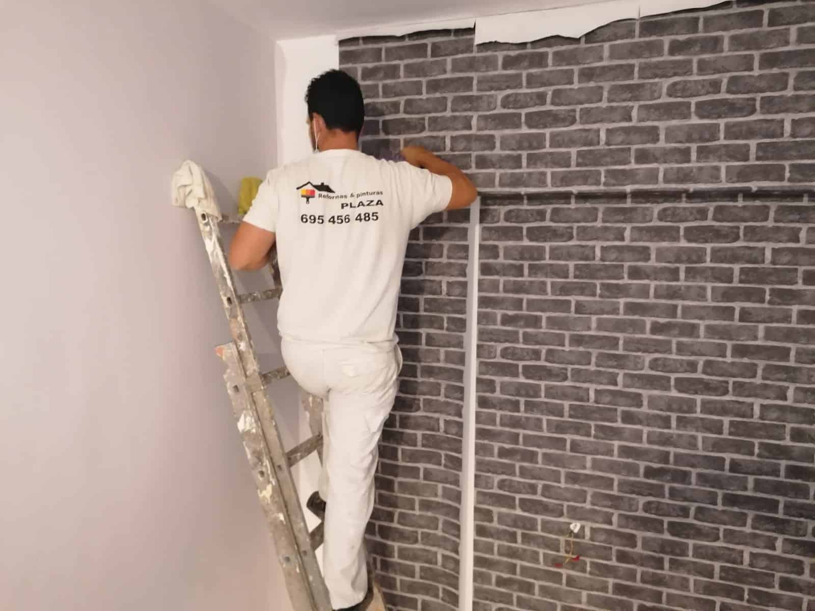 instalacion papel pintado