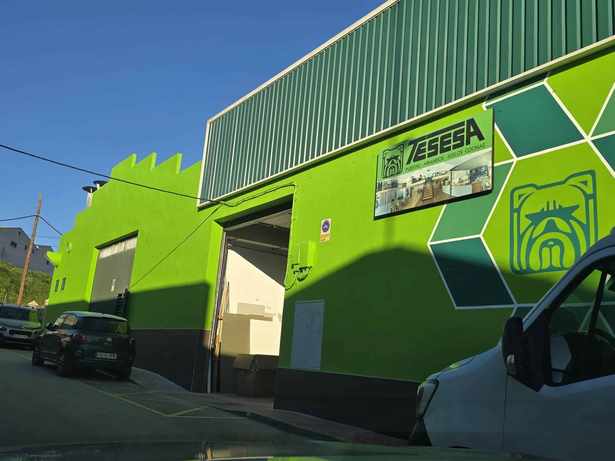 Trabajos de pintura y rehabilitación de fachada en Tesesa