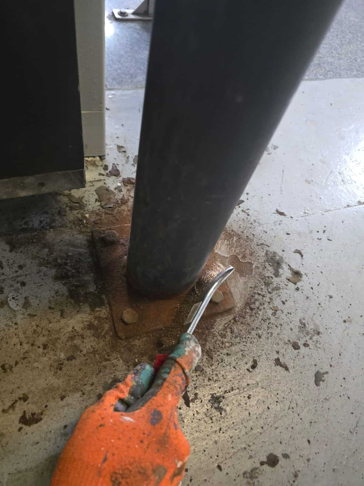 Trabajos de reparación y mantenimiento en el Aeropuerto de Málaga