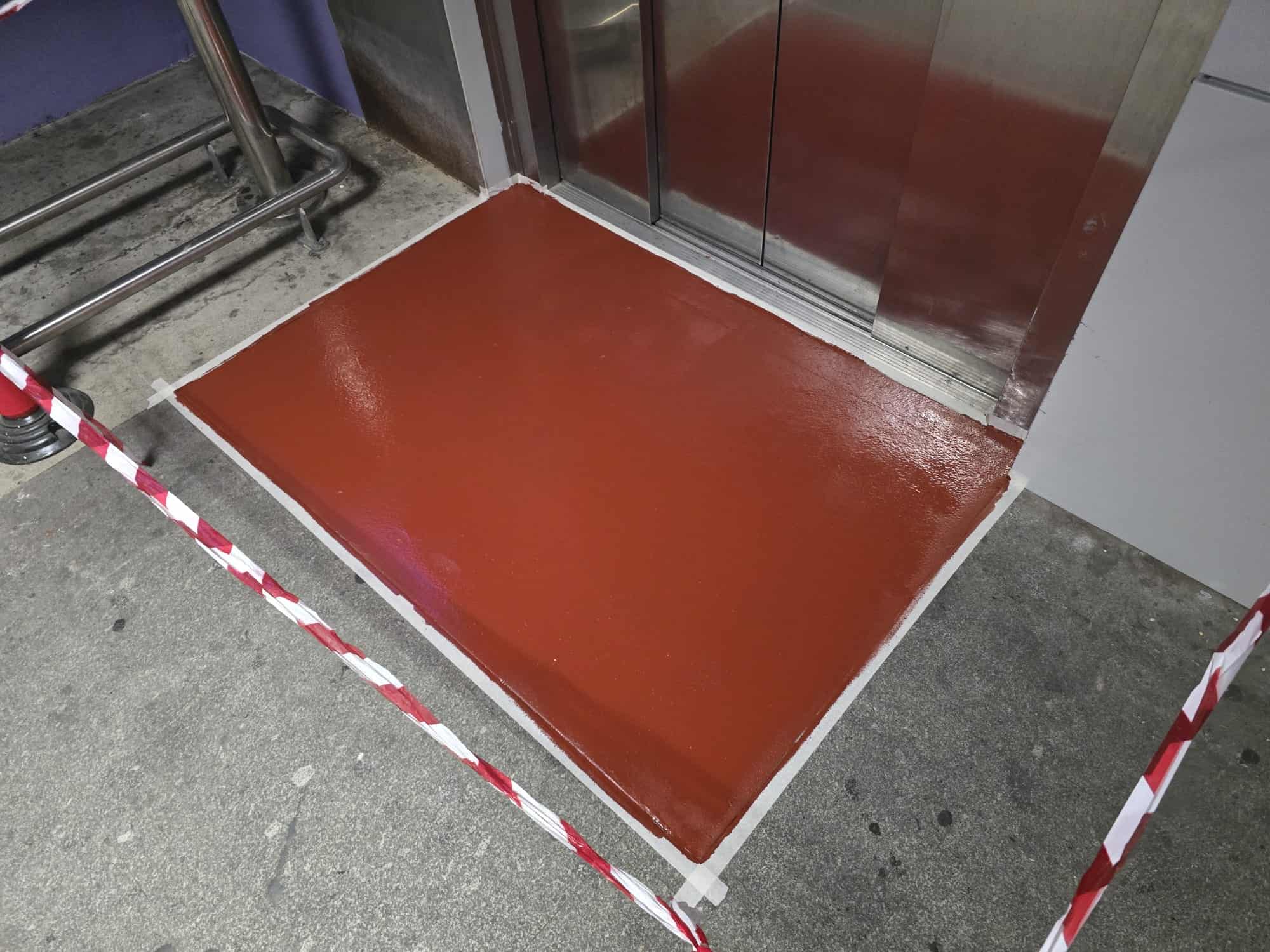 Trabajos de reparación y mantenimiento en el Aeropuerto de Málaga